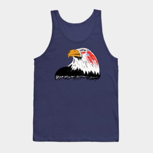 USA Drawing of an Eagle Tank Top